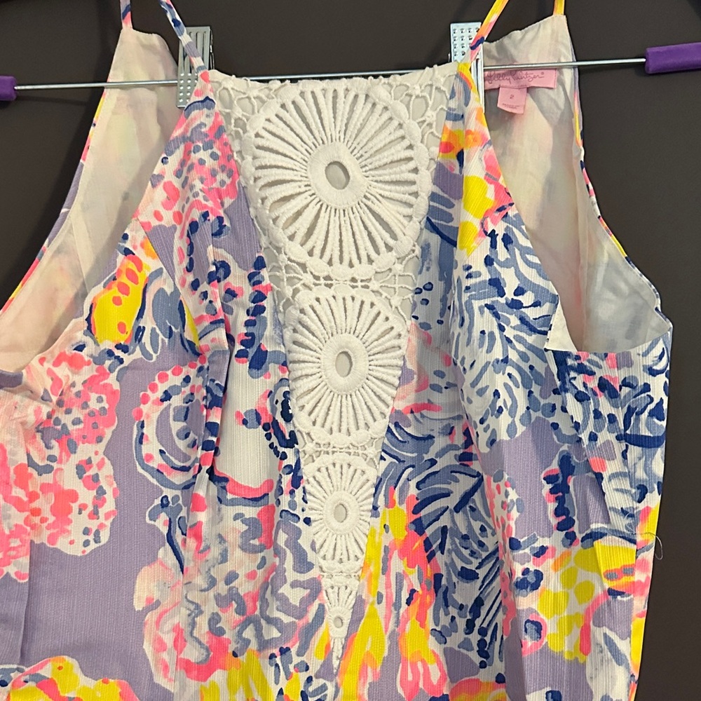 Lilly Pulitzer size 2 Floral Mini Dress - Picture 3 of 6